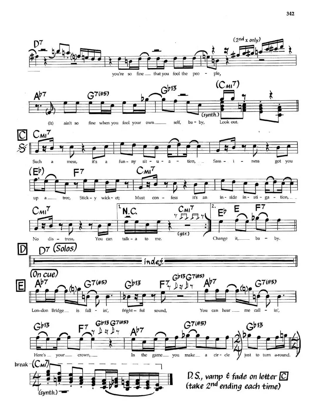 Sticky Wicket（爵士钢琴曲）