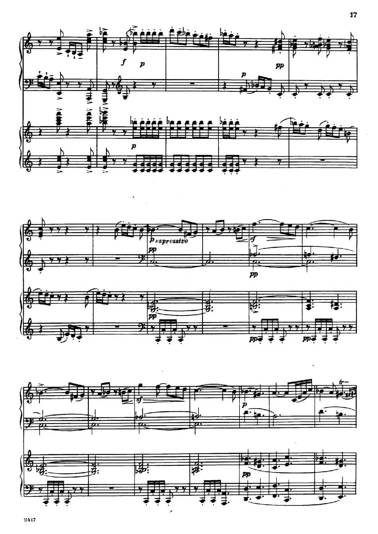 Introduction et Rondo Capriccioso Op.28（引子与随想回旋曲·双钢琴）