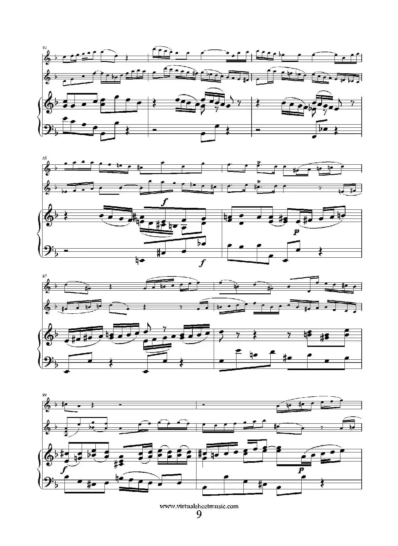 Concerto in D minor（双簧管+小提琴+钢琴伴奏）