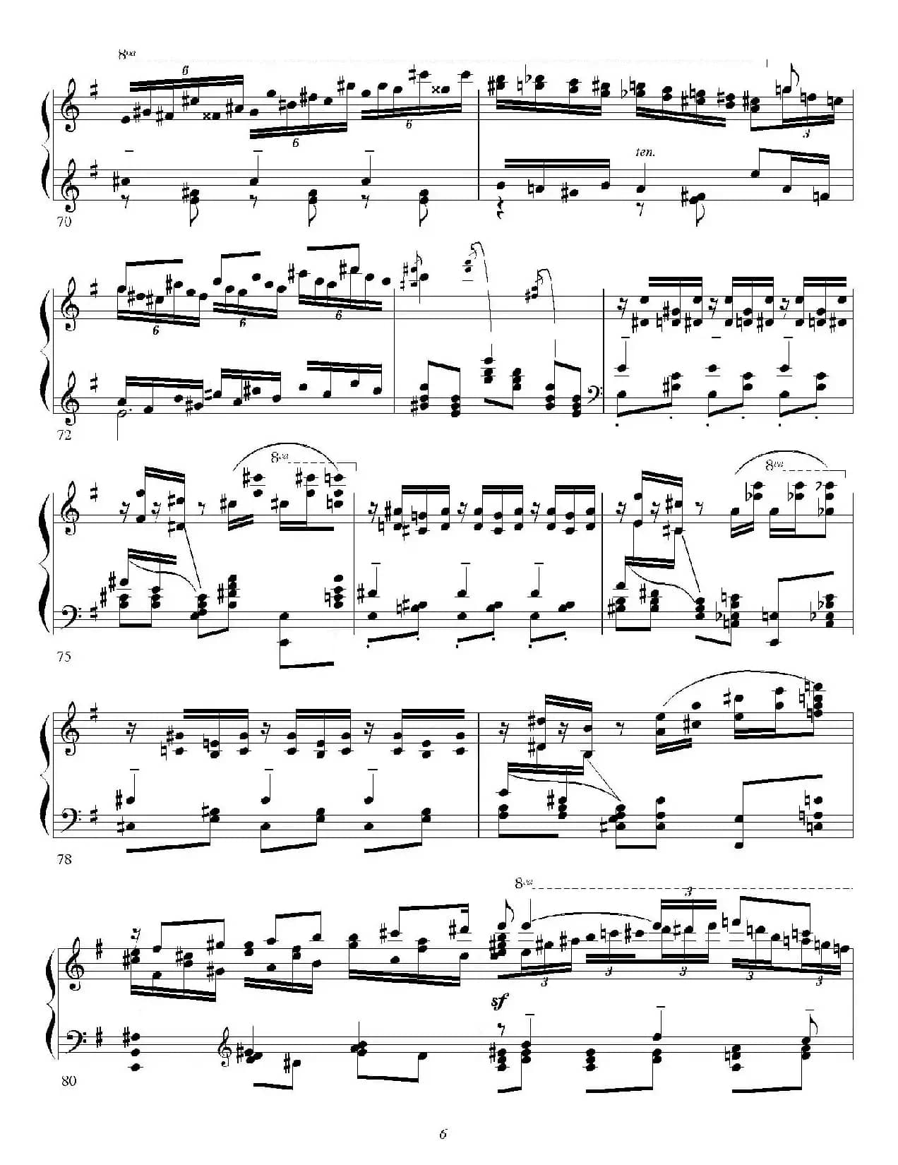 Carmen Variations 12 Pieces(12首卡门主题变奏曲·5)
