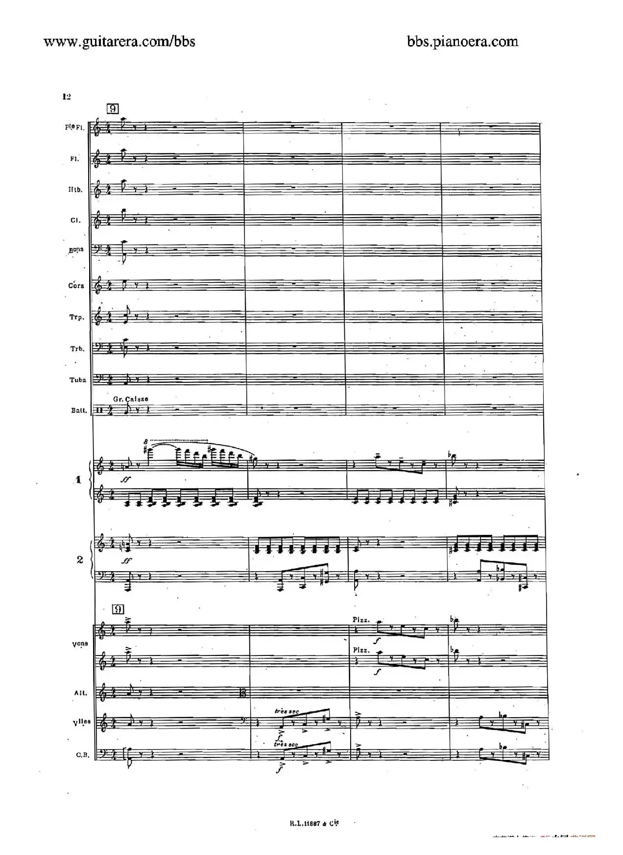 Concerto for 2 Pianos in d Minor（d小调双钢琴协奏曲·总谱）