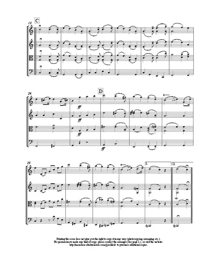 A Midsummer Night's Dream（弦乐四重奏）