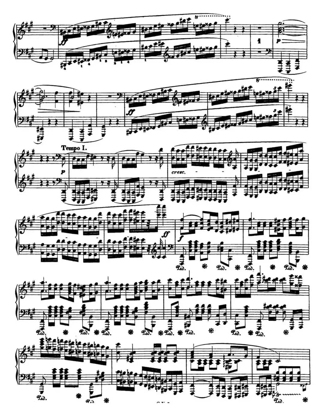 肖邦 波兰舞曲 Op.44 升f小调 Polonaise