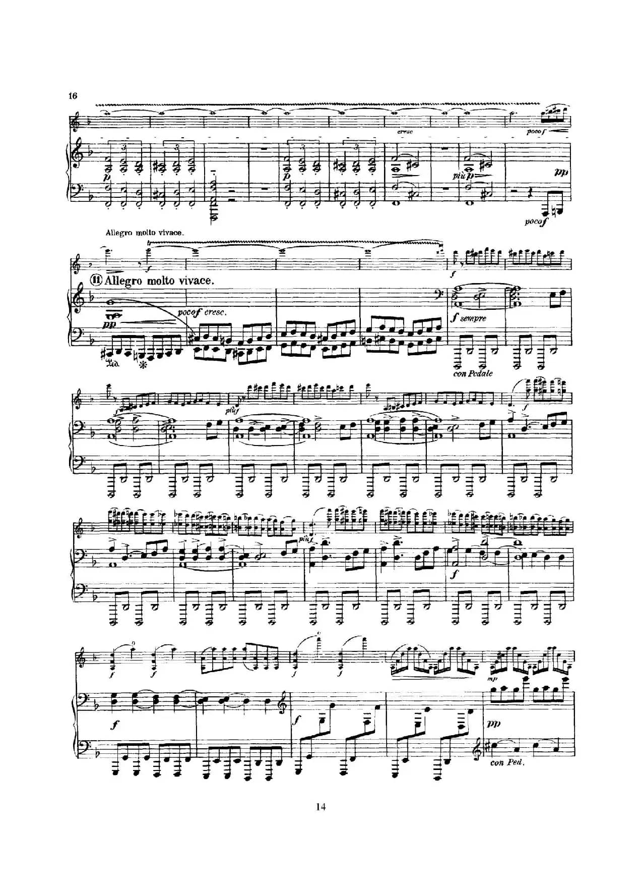 Concerto in D Minor Op.47（小提琴+钢琴伴奏）