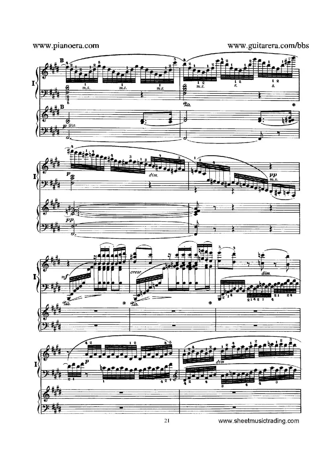 Piano Concerto No.1 in g Minor Op.25(g小调第一钢琴协奏曲·双钢琴)