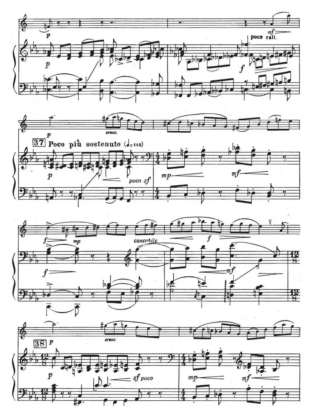 Glazunov Op.109（格拉组诺夫协奏曲Op.109）（萨克斯+钢琴伴奏）