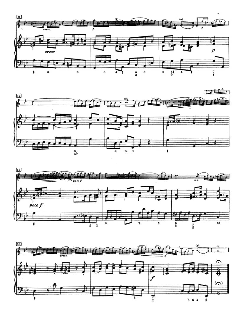 第二奏鸣曲（小提琴+钢琴）