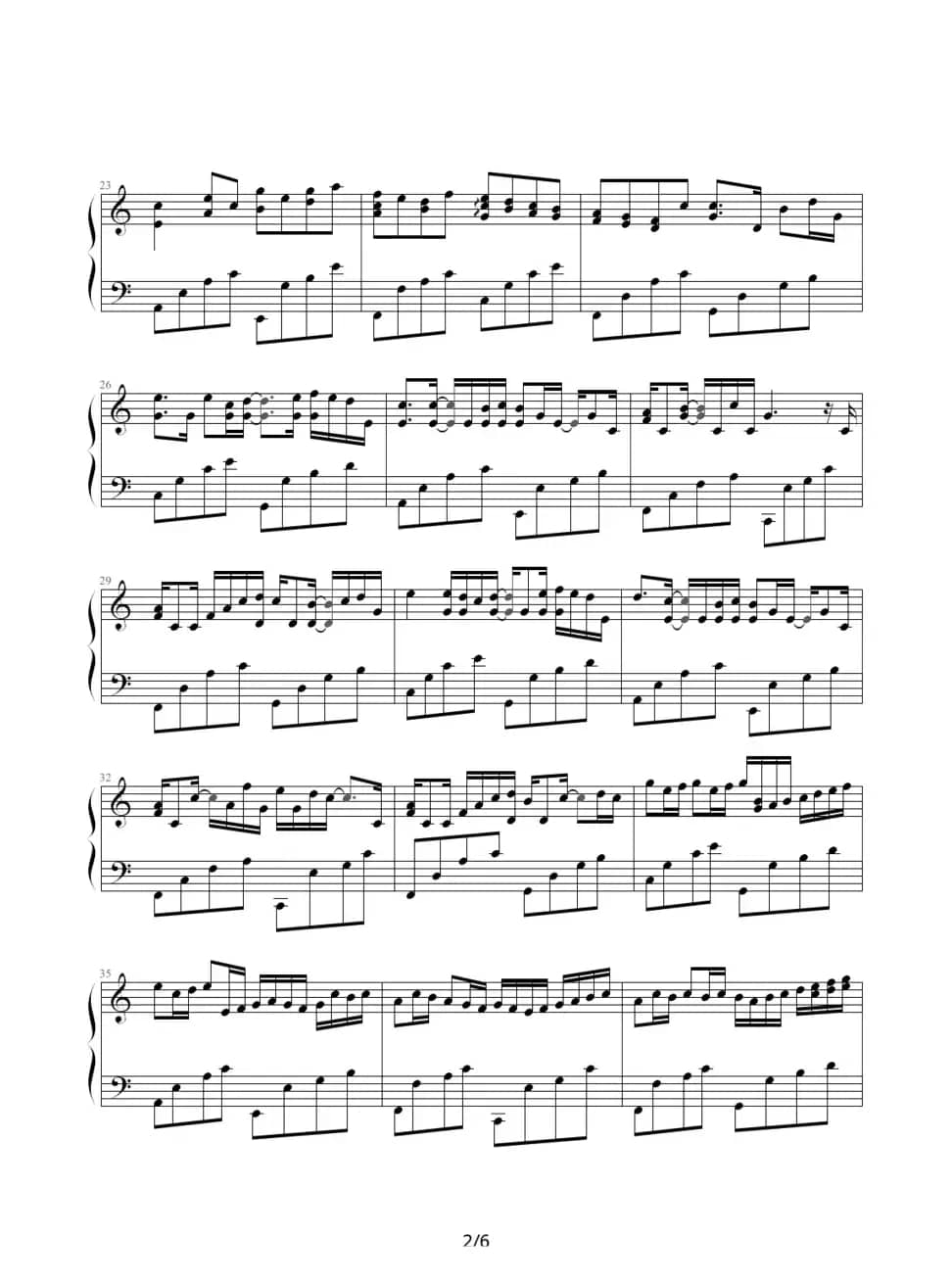 卡农（情感100%）