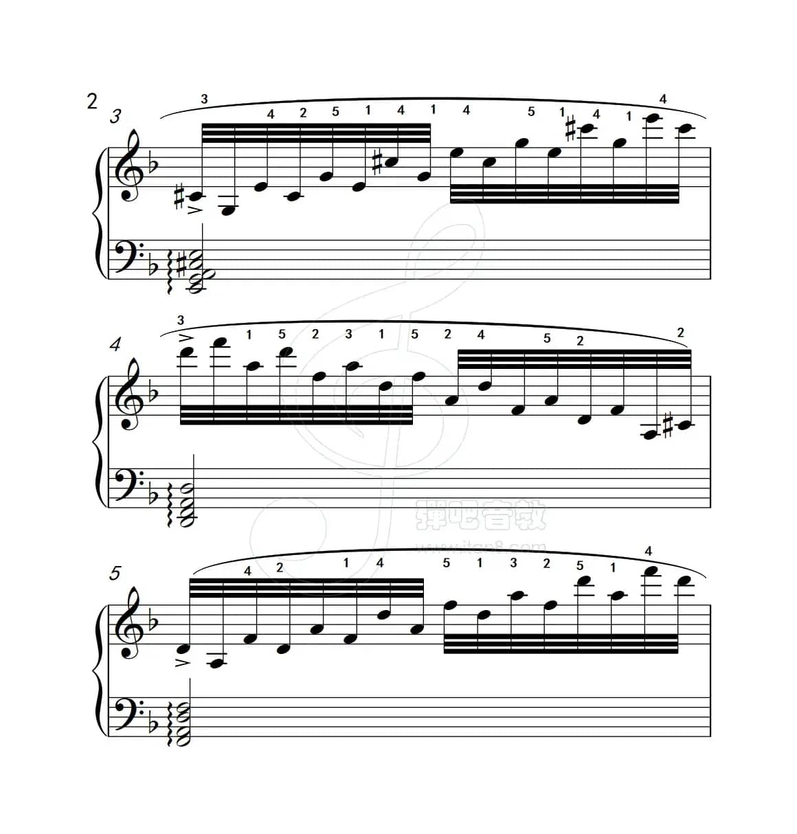 练习曲 19（克拉莫钢琴练习曲60首）