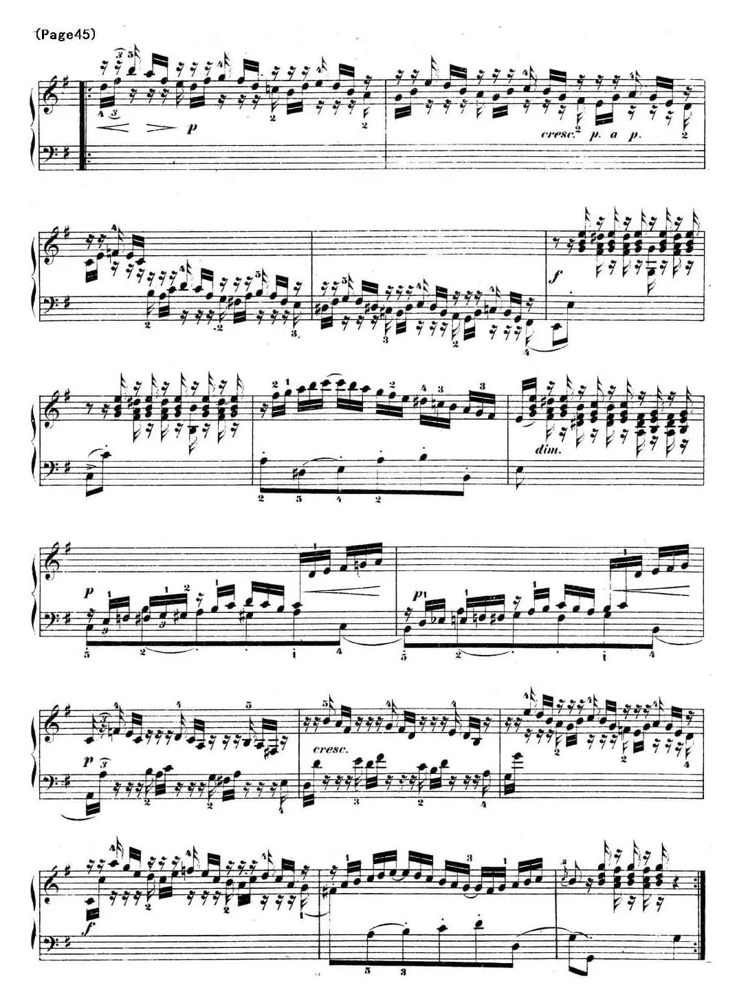 哥德堡变奏曲 巴赫 Goldberg Variationen BWV988