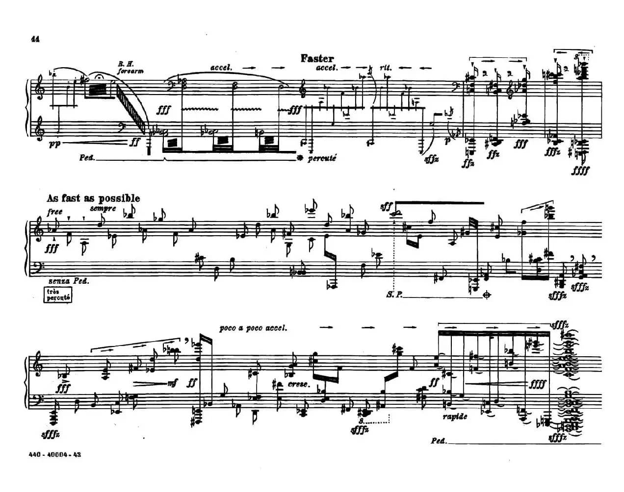 12 Etudes for Piano（博尔科姆12首钢琴练习曲·12）