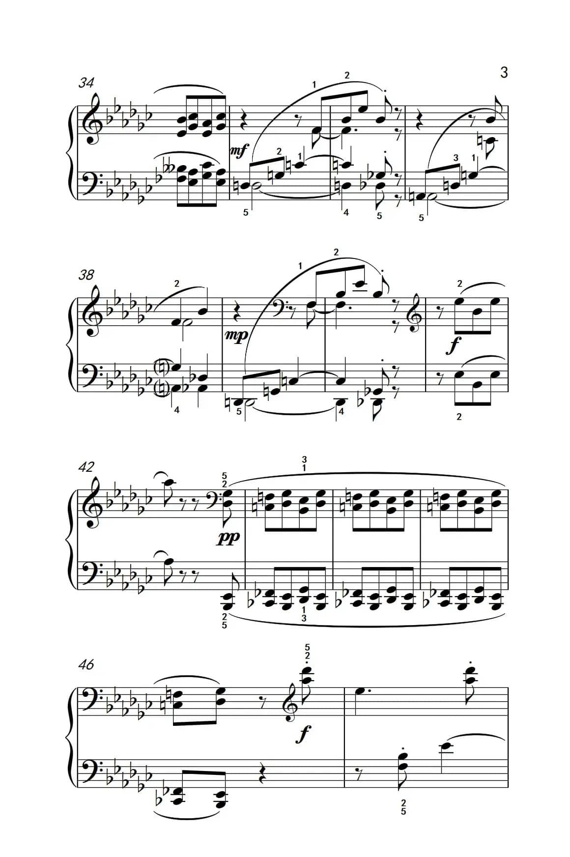 四度音程（巴托克 小宇宙 钢琴教程 5）