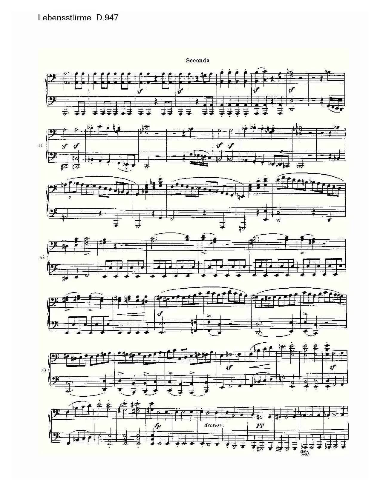 Lebensstürme D.947