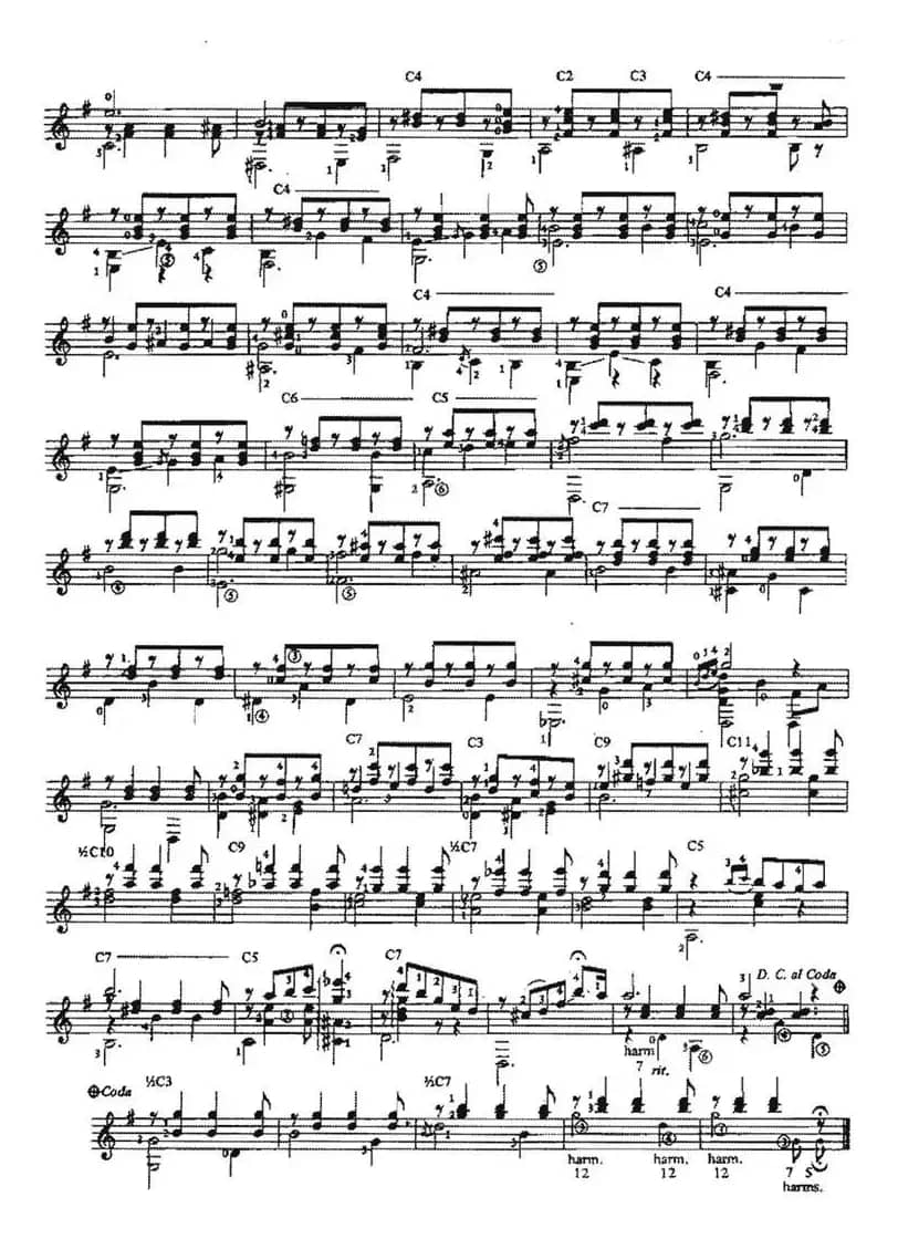 Confesion-romanza（古典吉他）