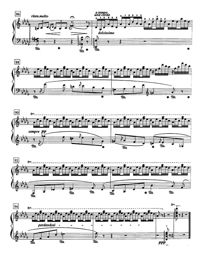 钢琴教程第八级 练习曲（森林的呼啸）