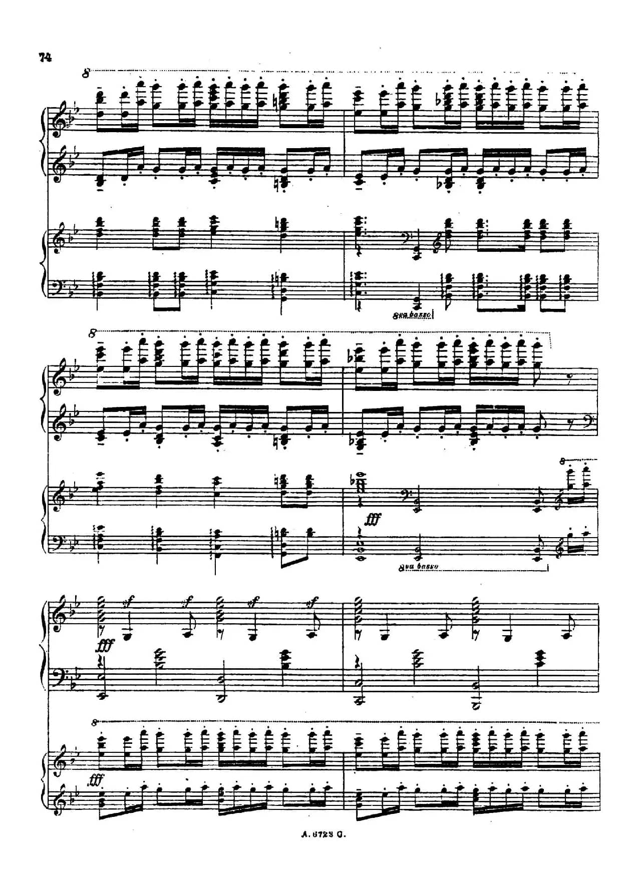 第一双钢琴组曲（Ⅳ）