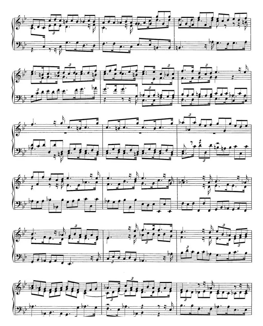 Toccata BWV 915(7首托卡塔·No.6 g小调)