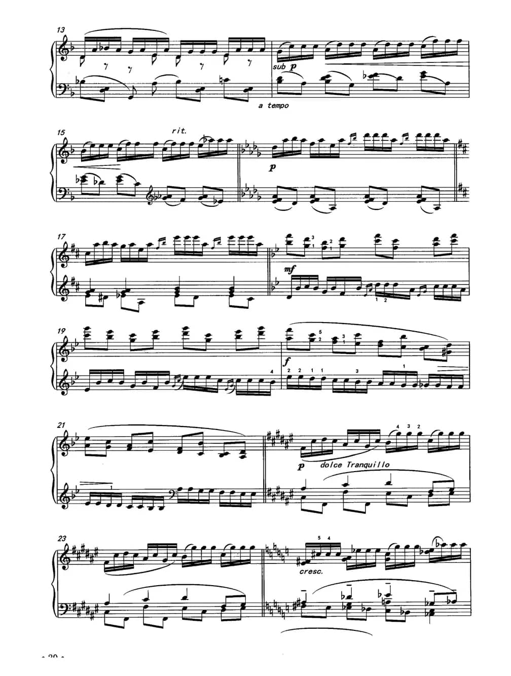 练习曲（林华作曲版）