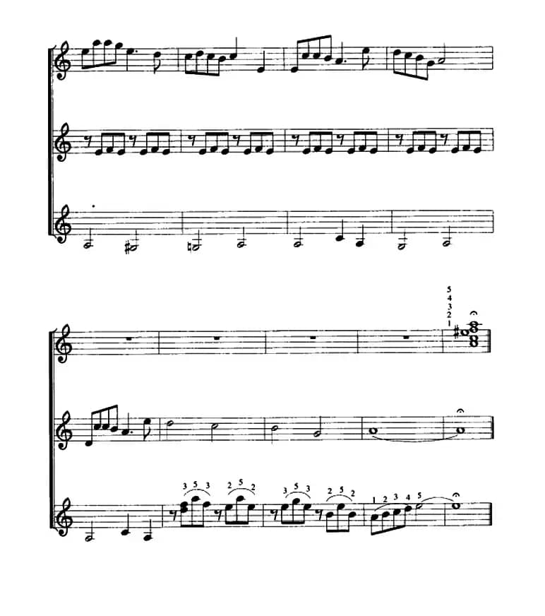 兰花草（口风琴重奏）