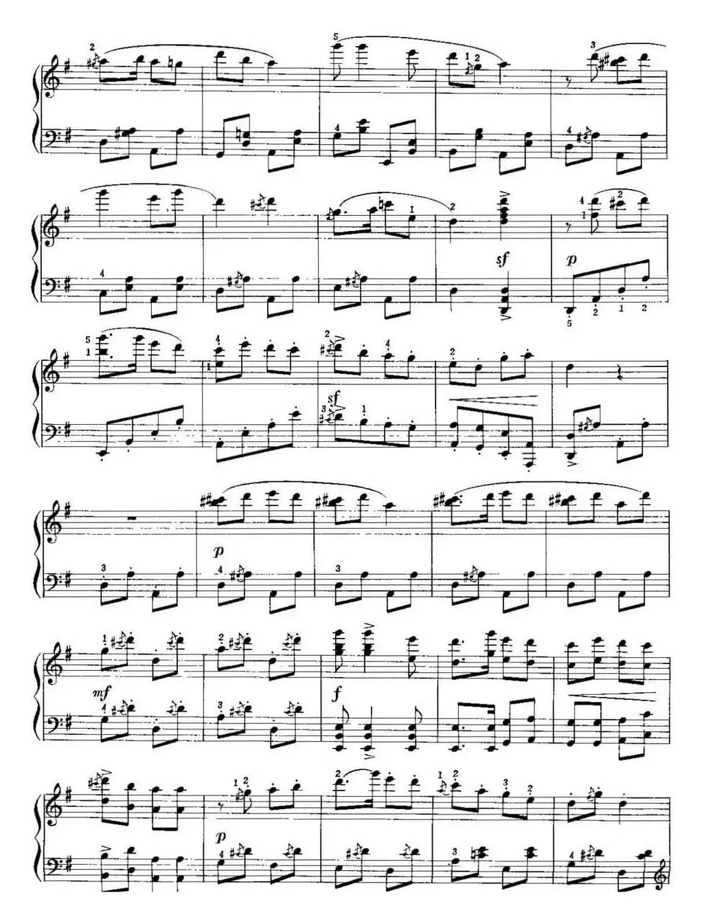 中国钢琴名曲30首：翻身的日子