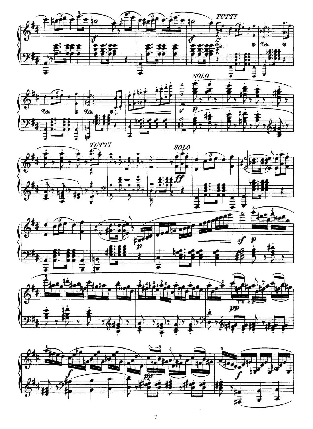 Capriccio Brillante in B Major Op.22（B大调华丽随想曲·钢琴独奏）