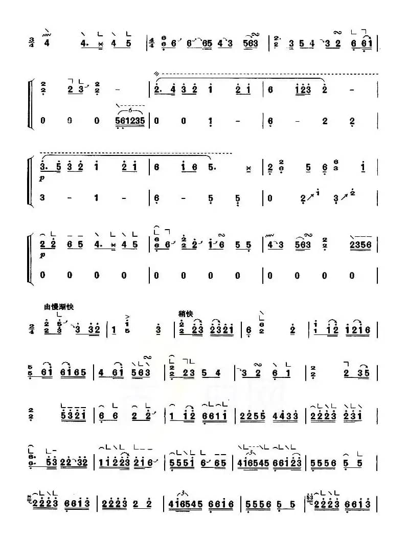 香山射鼓（【上海筝会】考级五级曲目）