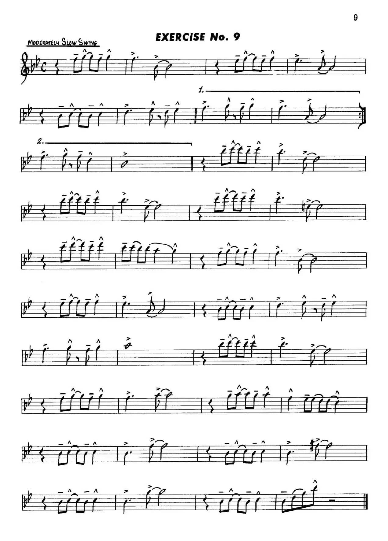 Basic Jazz Conception for sax