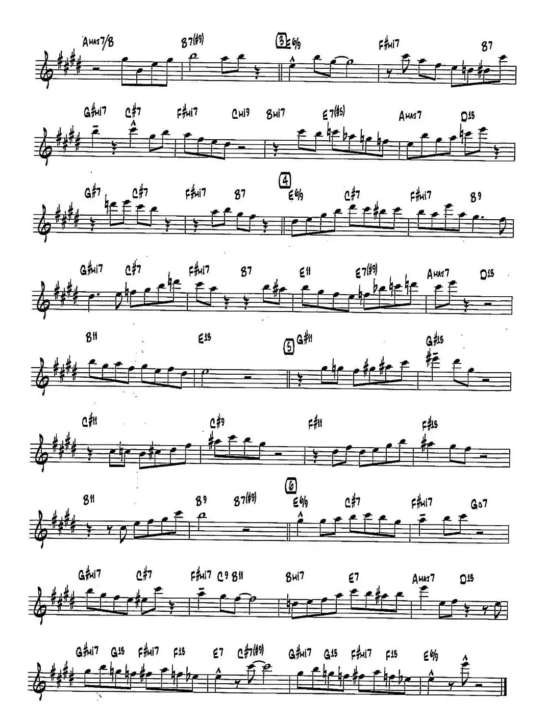 THE END（15首爵士练习曲之15）