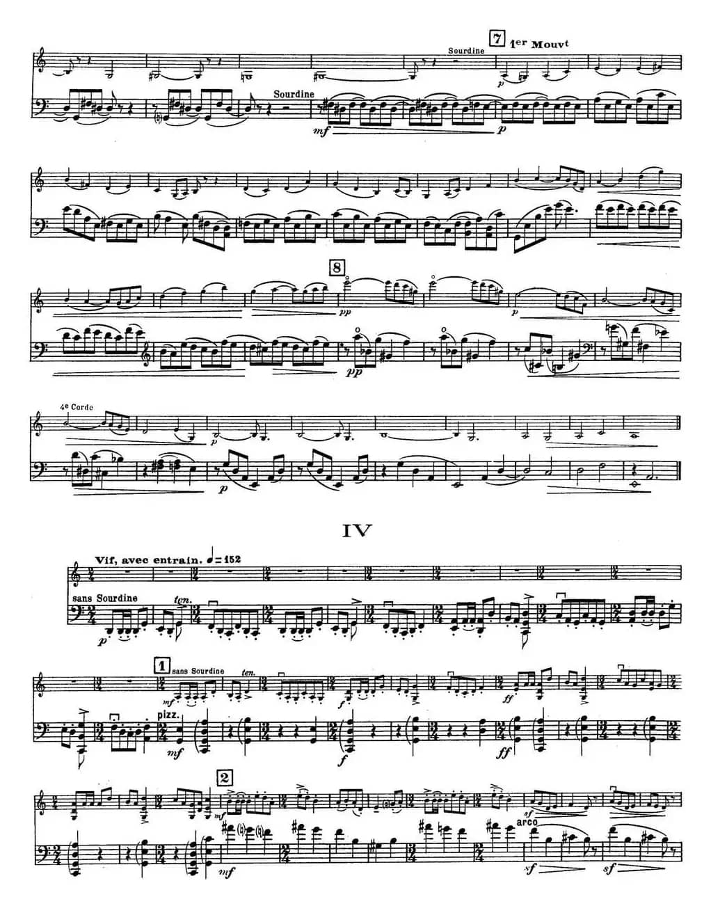 Sonate（小提琴+大提琴）