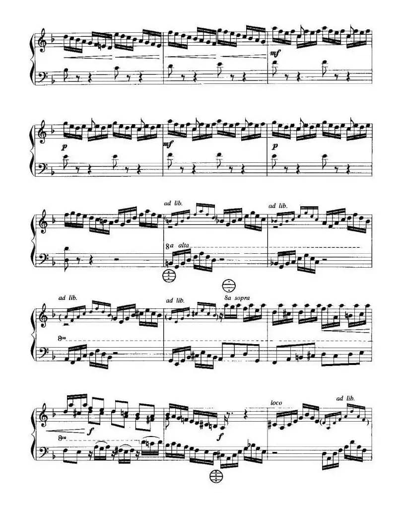 d小调托卡塔与赋格