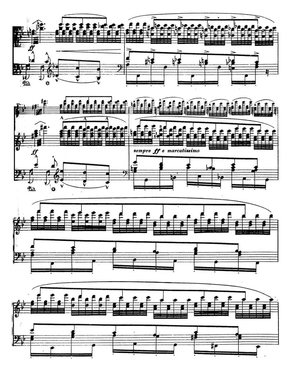 6首帕格尼尼大练习曲（Tremolo Etude Nr.1）