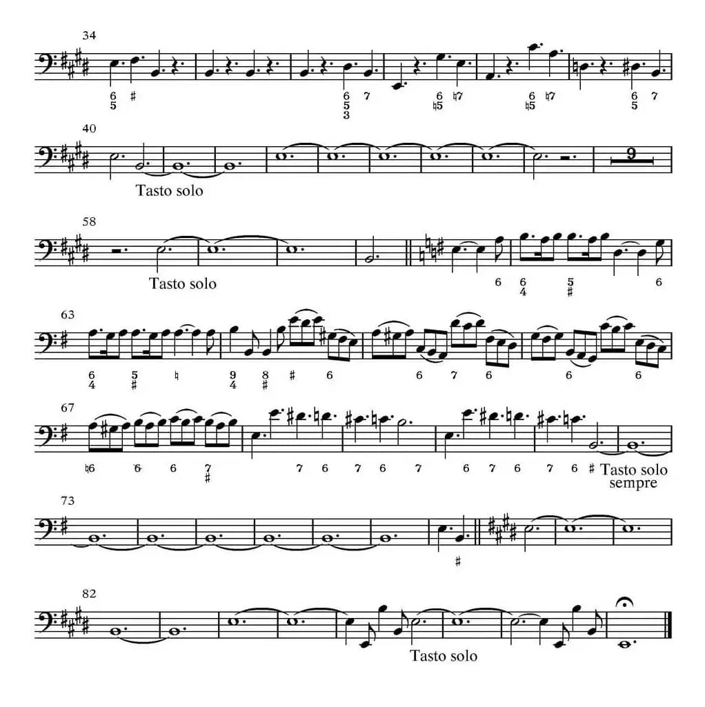 All parts of Spring（四季·春天）（贝斯分谱）