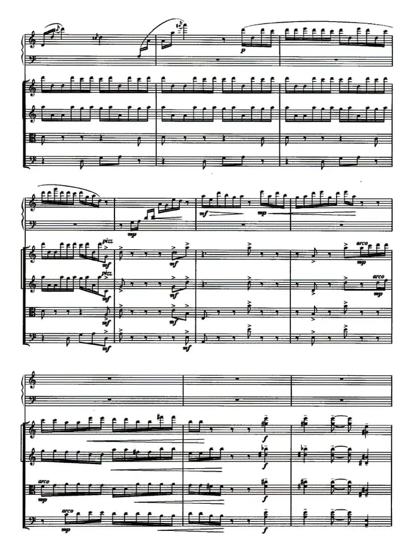 灵动（扬琴与弦乐四重奏）