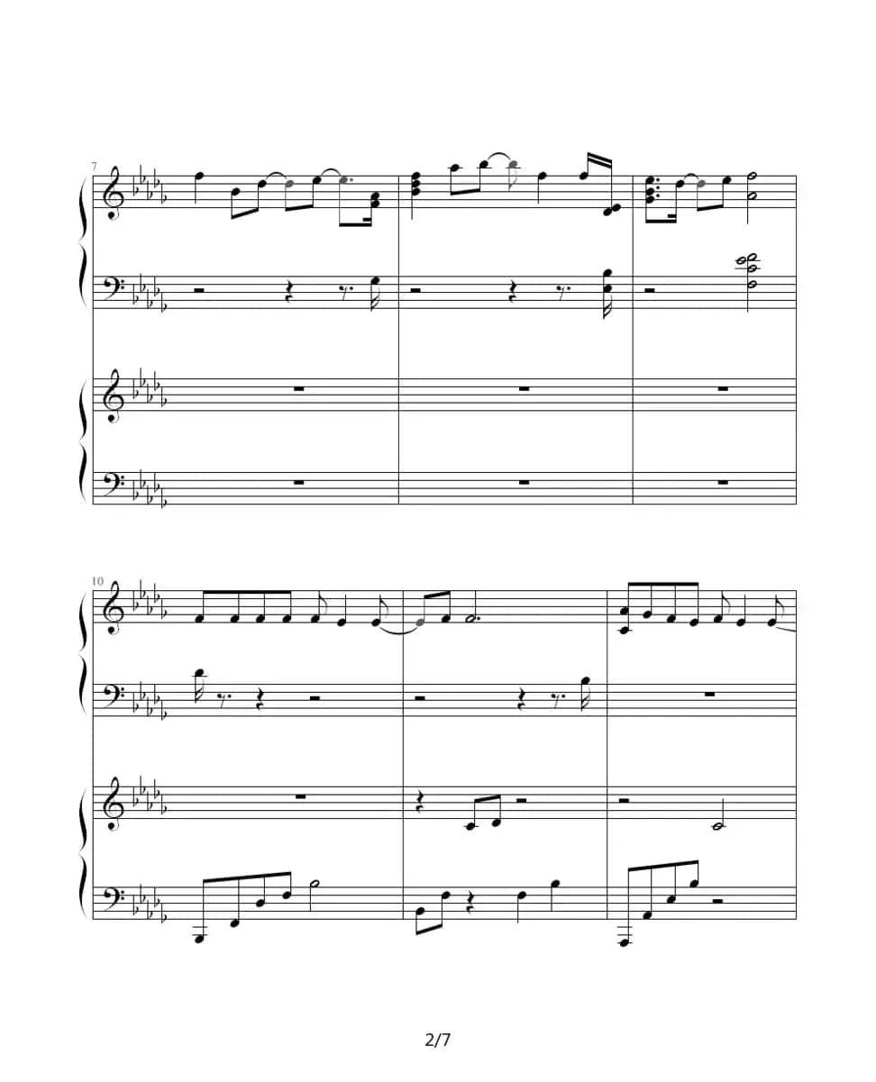 ignited（双钢琴）