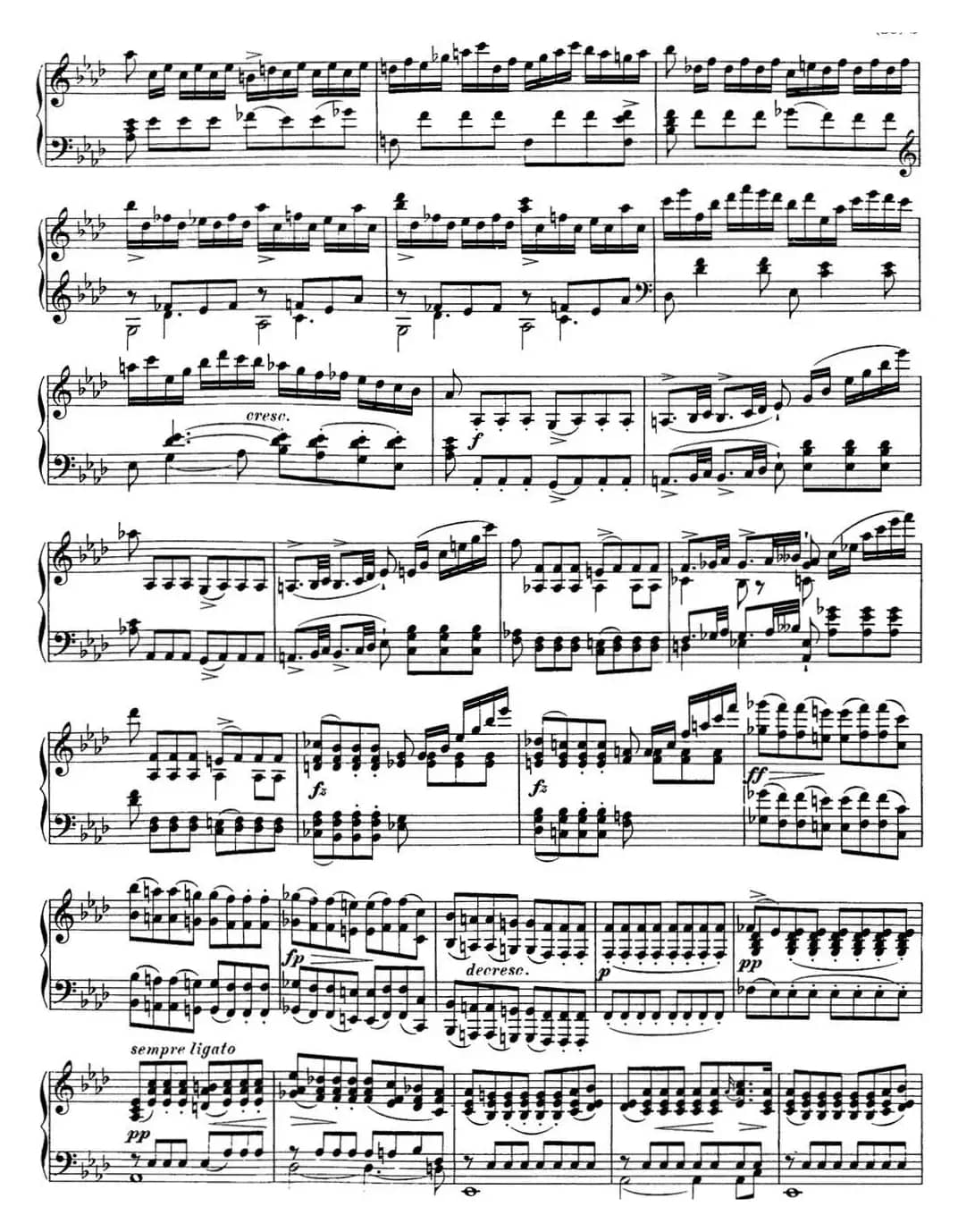 舒伯特f小调即兴曲D.935，Op.142（NO.1）