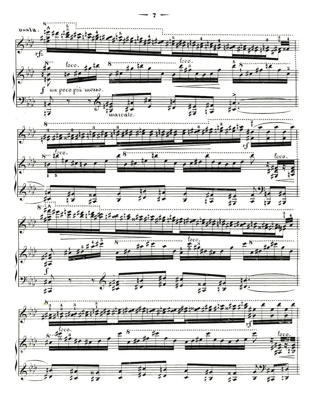 李斯特音乐会练习曲 S144（2 轻盈 f小调 S144 La leggierezza F minor）