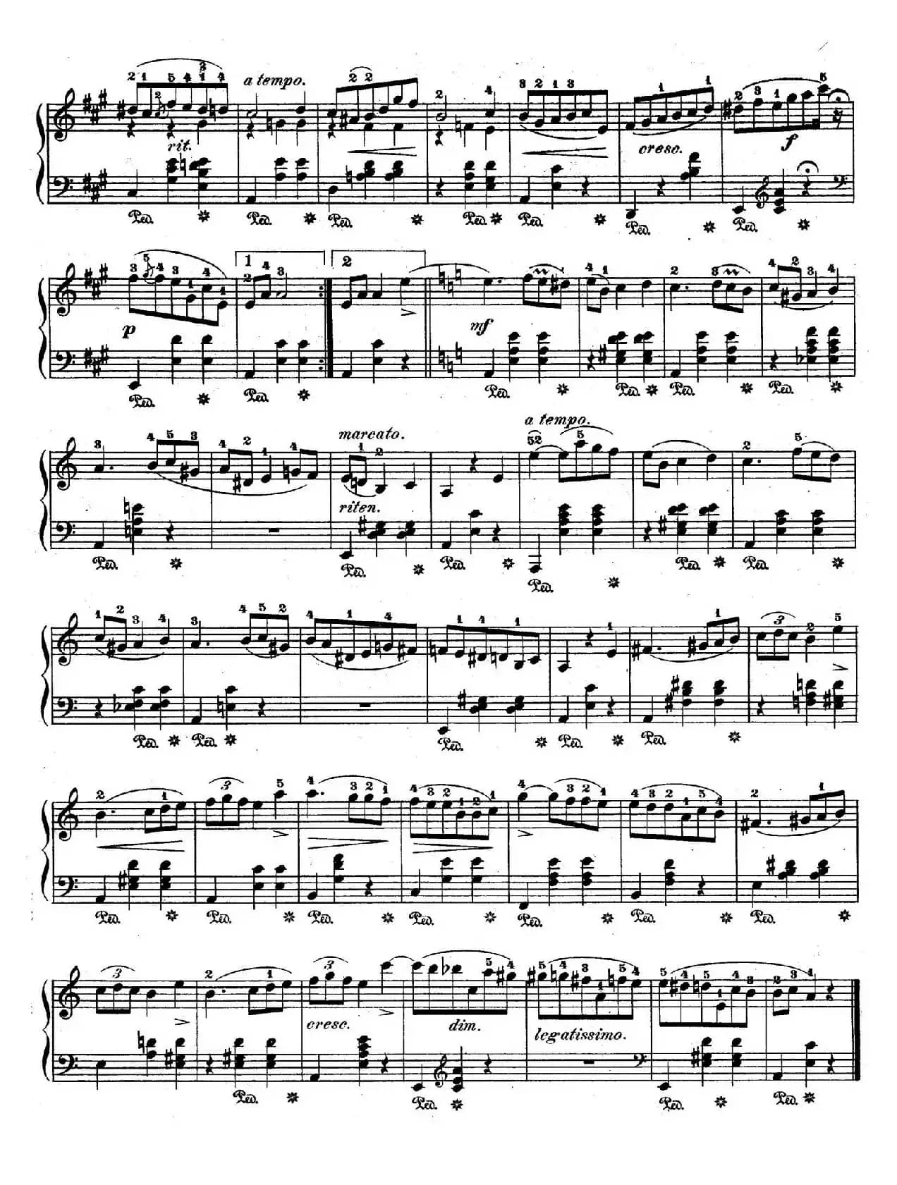 Quatre Mazurkas Op.67 Op.4（4首玛祖卡舞曲·4）