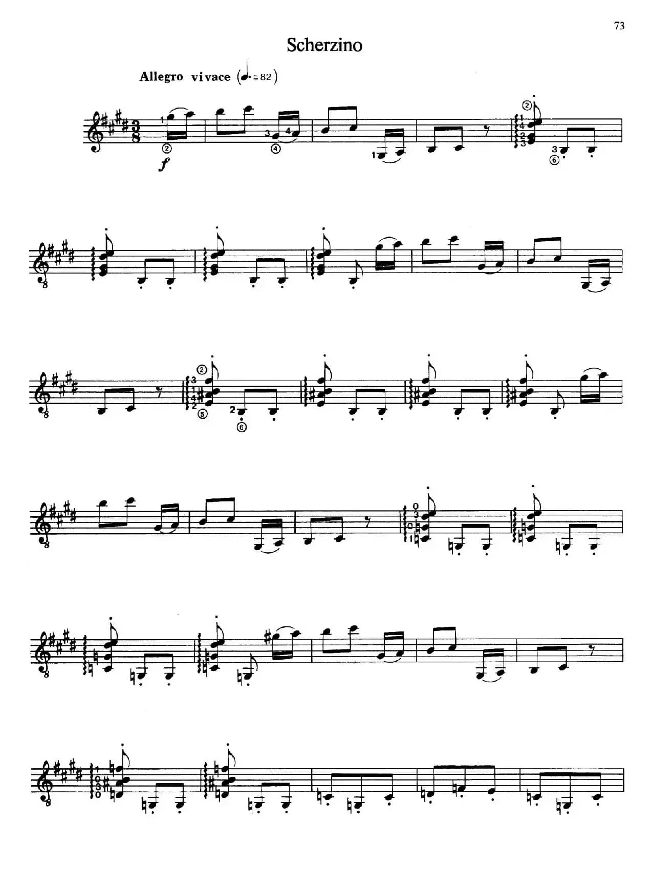 Joaquin Rodrigo Music for Guitar（罗德里戈吉他音乐P69-79（古典吉他）