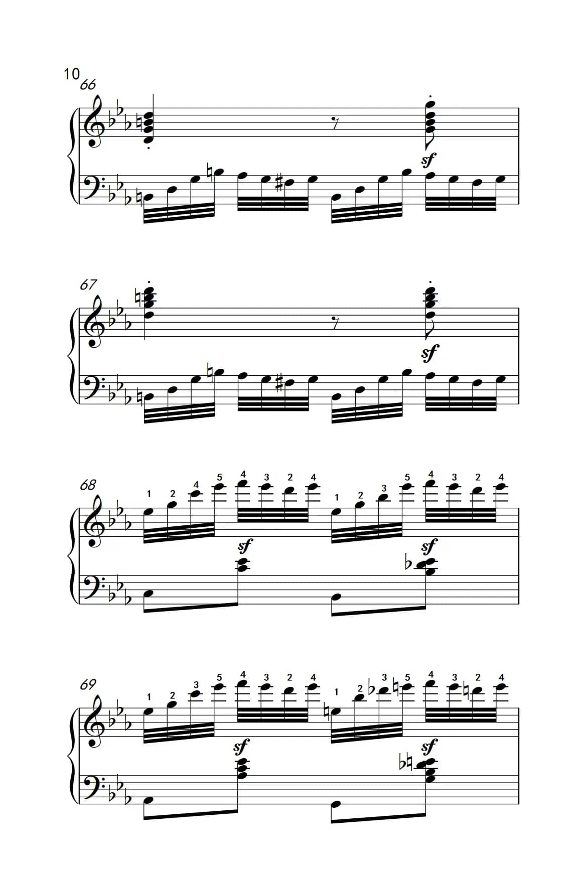 奏鸣曲 Opus 7 第四乐章（贝多芬奏鸣曲集 2）