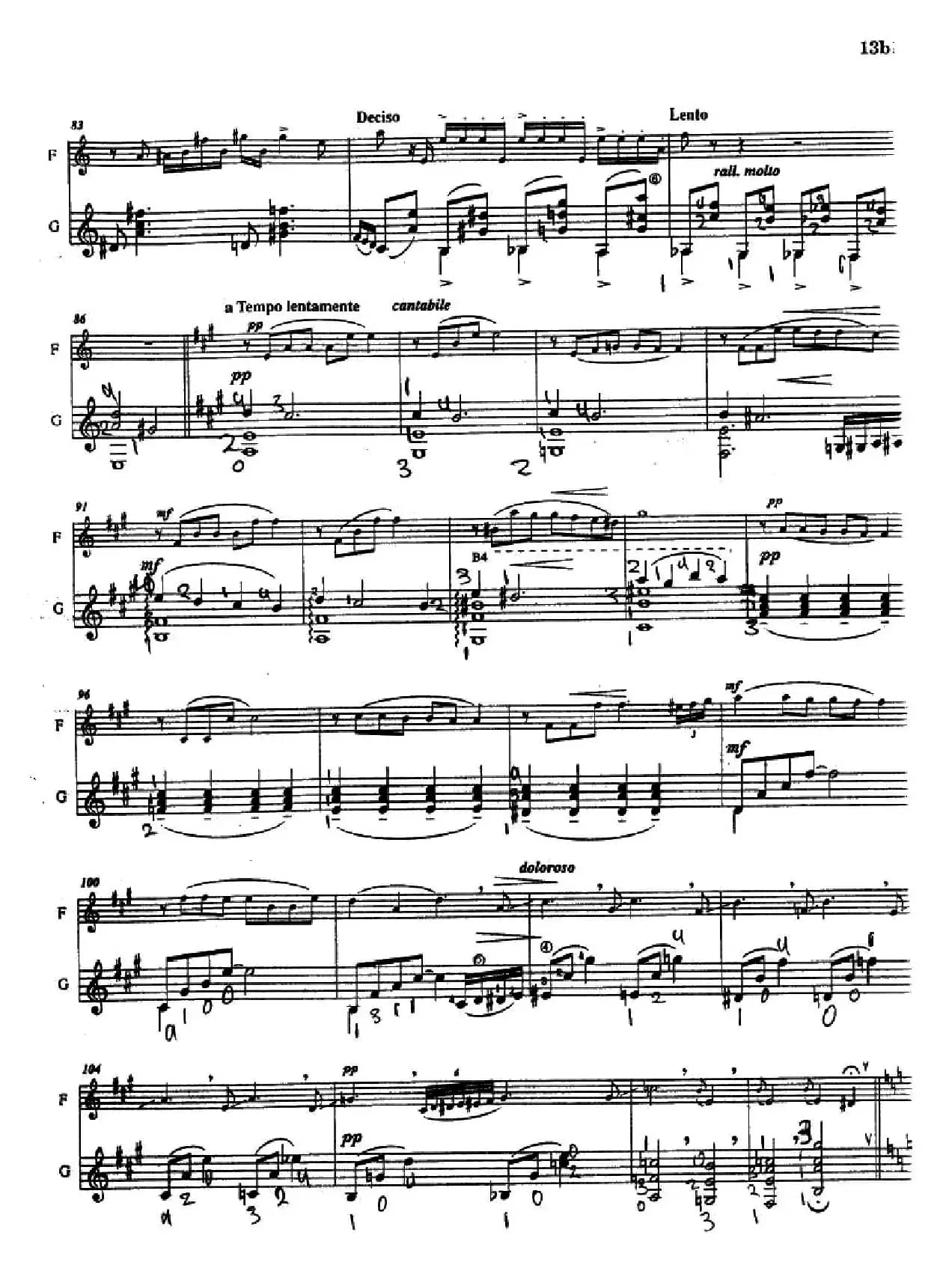 Histoire du Tango：3、Nightclub 1960（长笛+吉他）