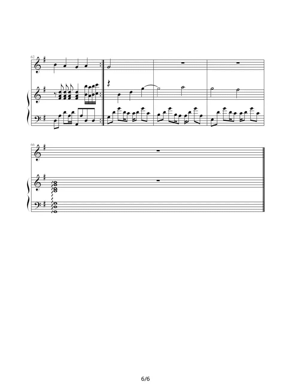 花香（电视剧《薰衣草》主题曲）（钢琴伴奏谱）