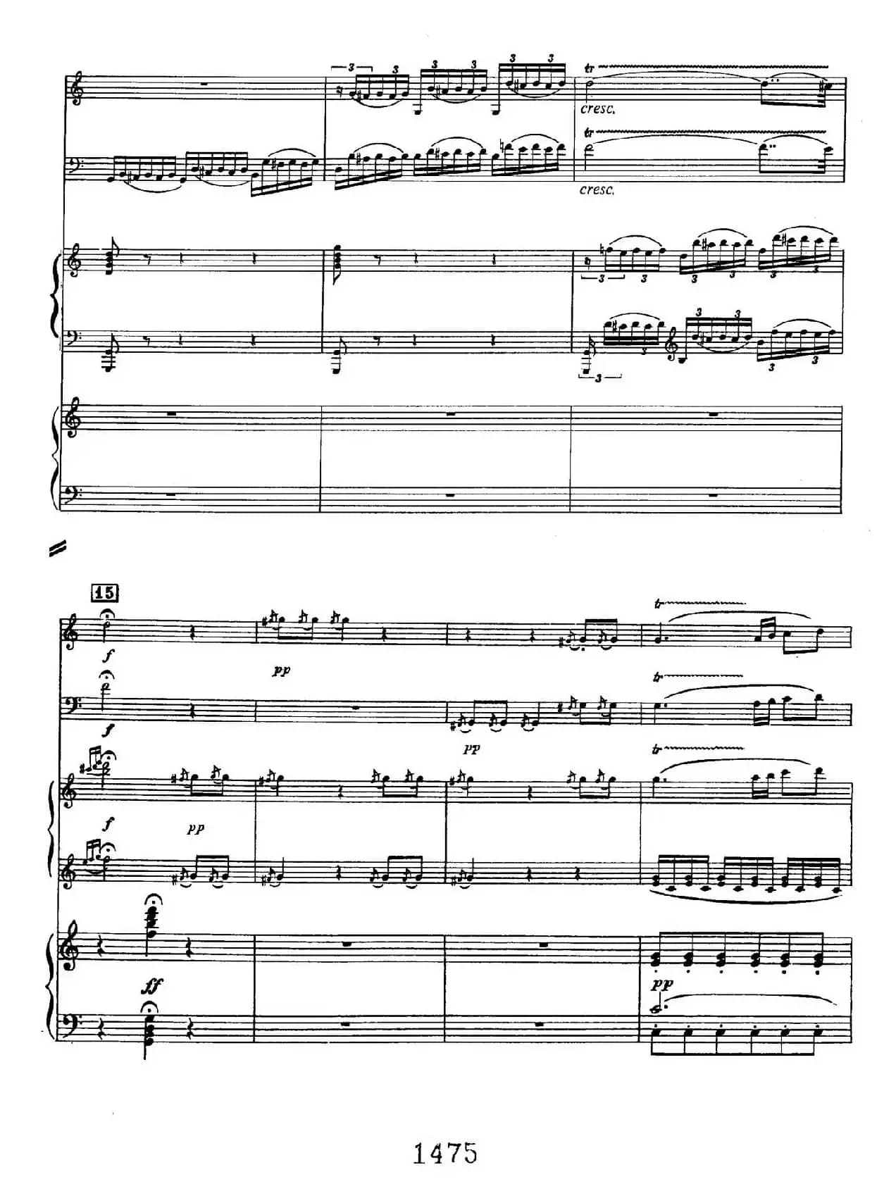 Triple Concerto in C Major Op.56(C大调三重协奏曲·双钢琴·Ⅲ)