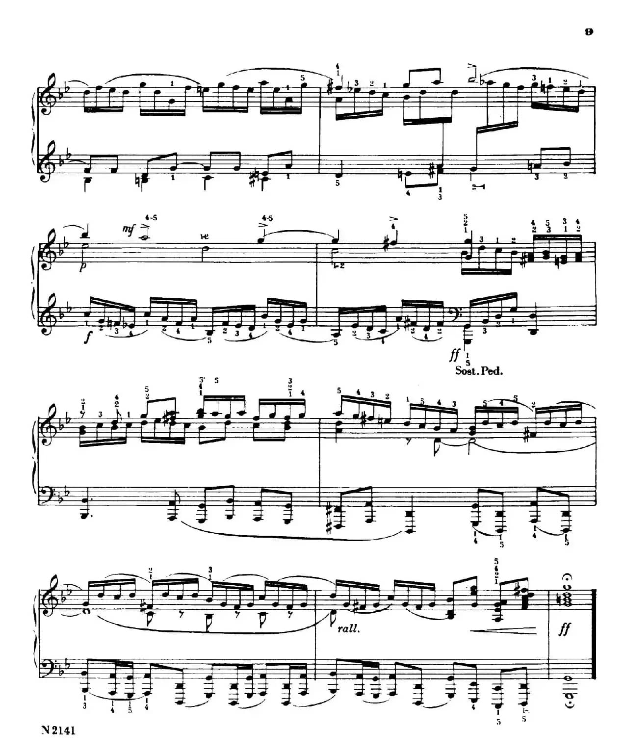 g小调赋格 BWV 578