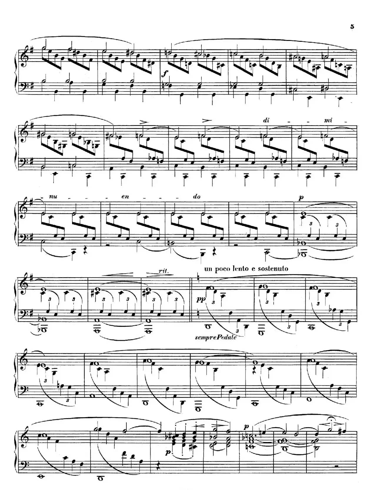 尼尔斯·加德 - e小调钢琴奏鸣曲