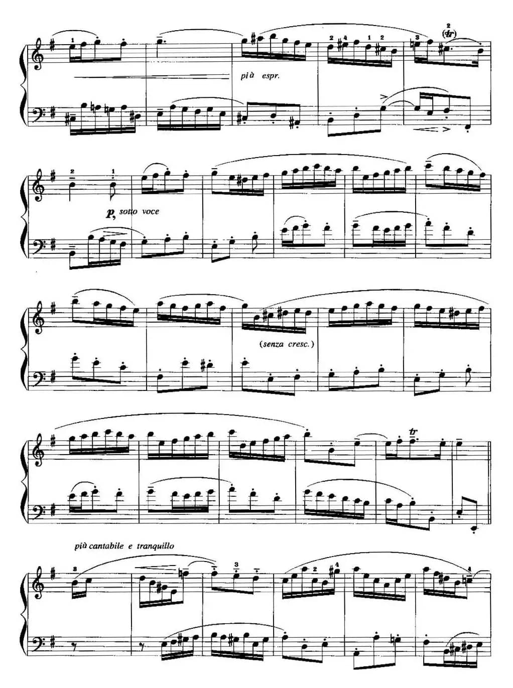 手风琴复调作品：第一帕斯皮耶（选自第五英国组曲）