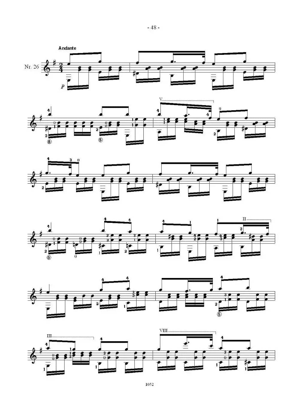 索尔·克斯特26首练习曲之21——26