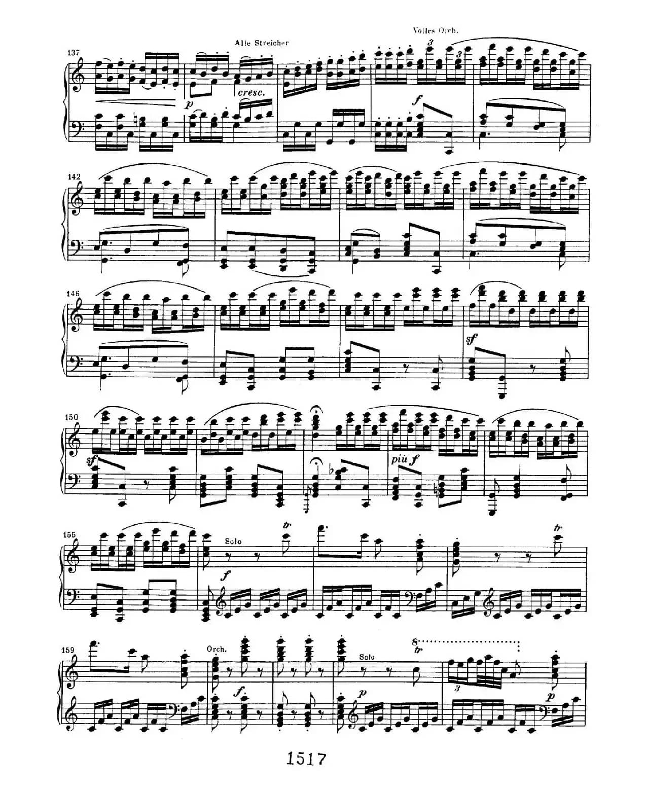 Choral Fantasia in c Minor Op.80（c小调合唱幻想曲·钢琴独奏版）