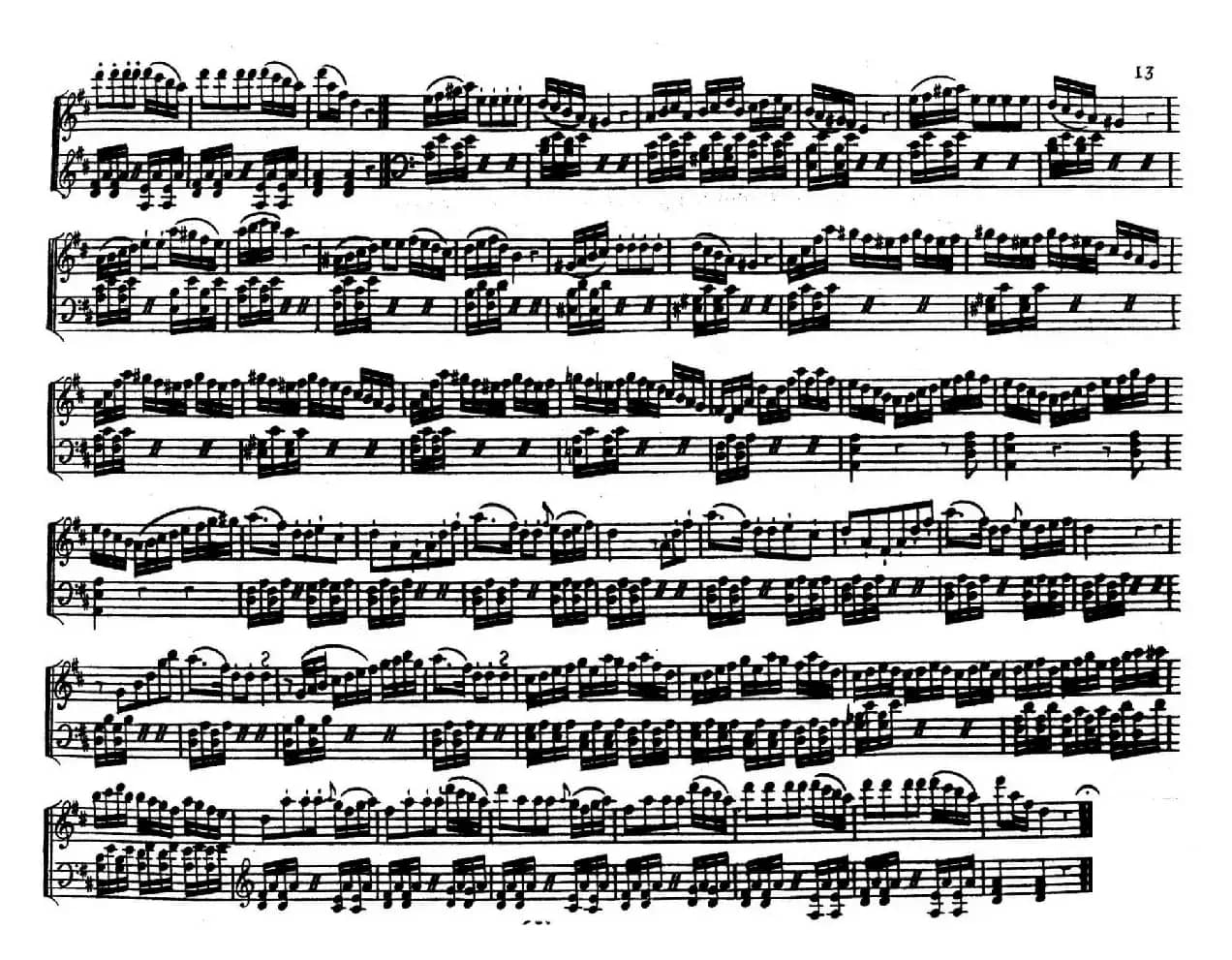 D大调小提琴协奏曲Op.61（钢琴版）