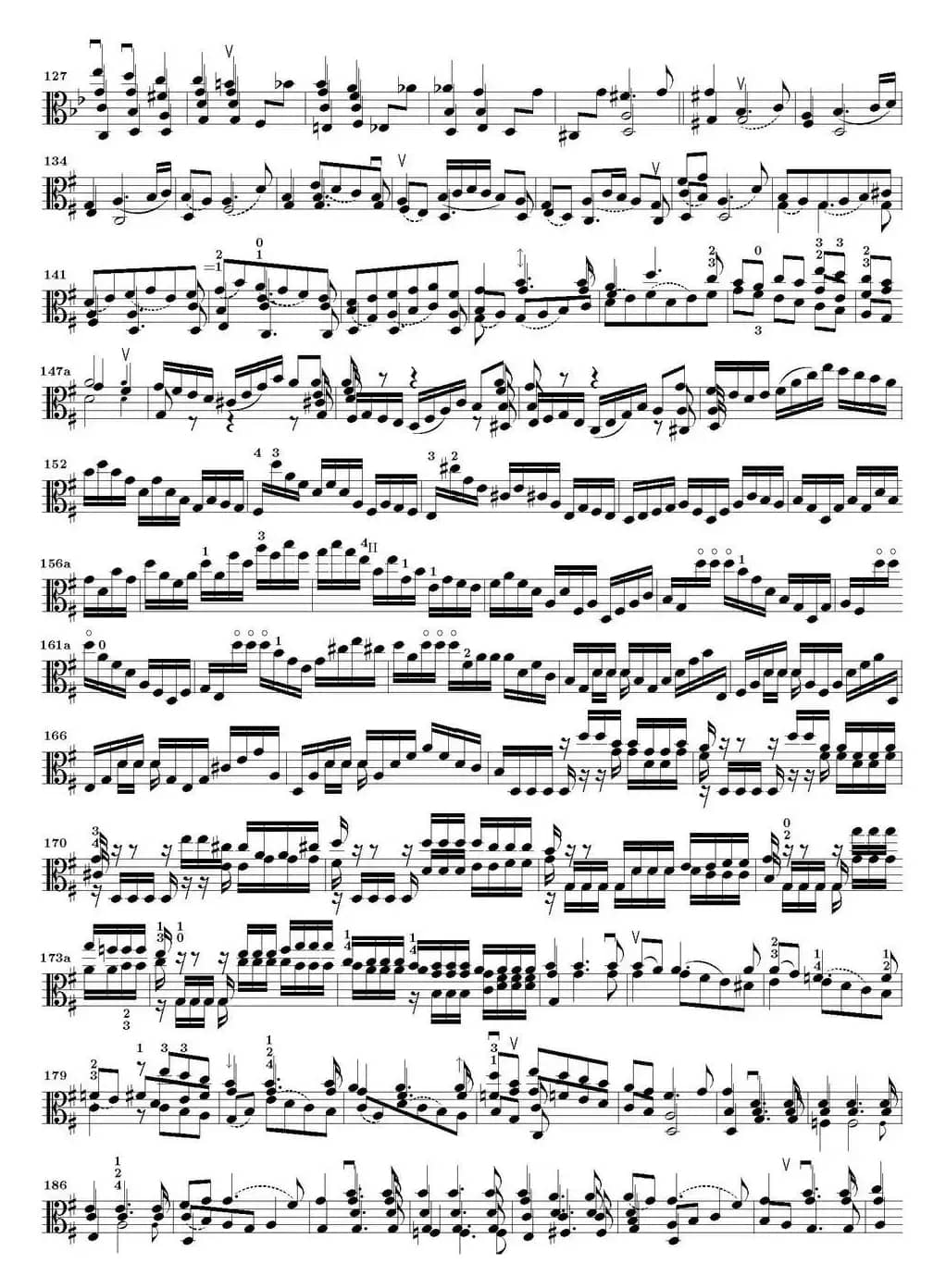Bach Sonata BWV1004（无伴奏小提琴组曲）