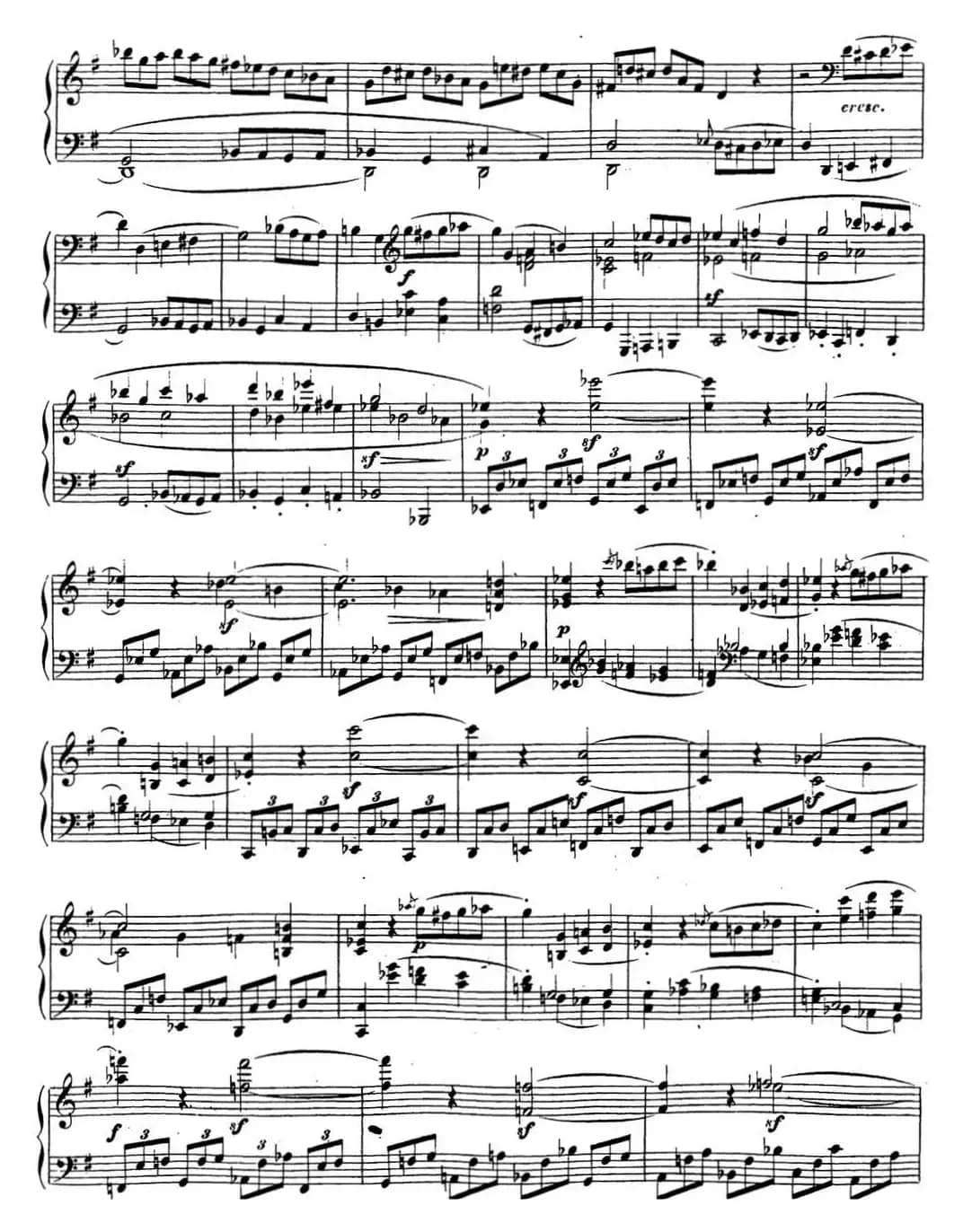 贝多芬钢琴奏鸣曲16 G大调 Op.31 No.1 G major